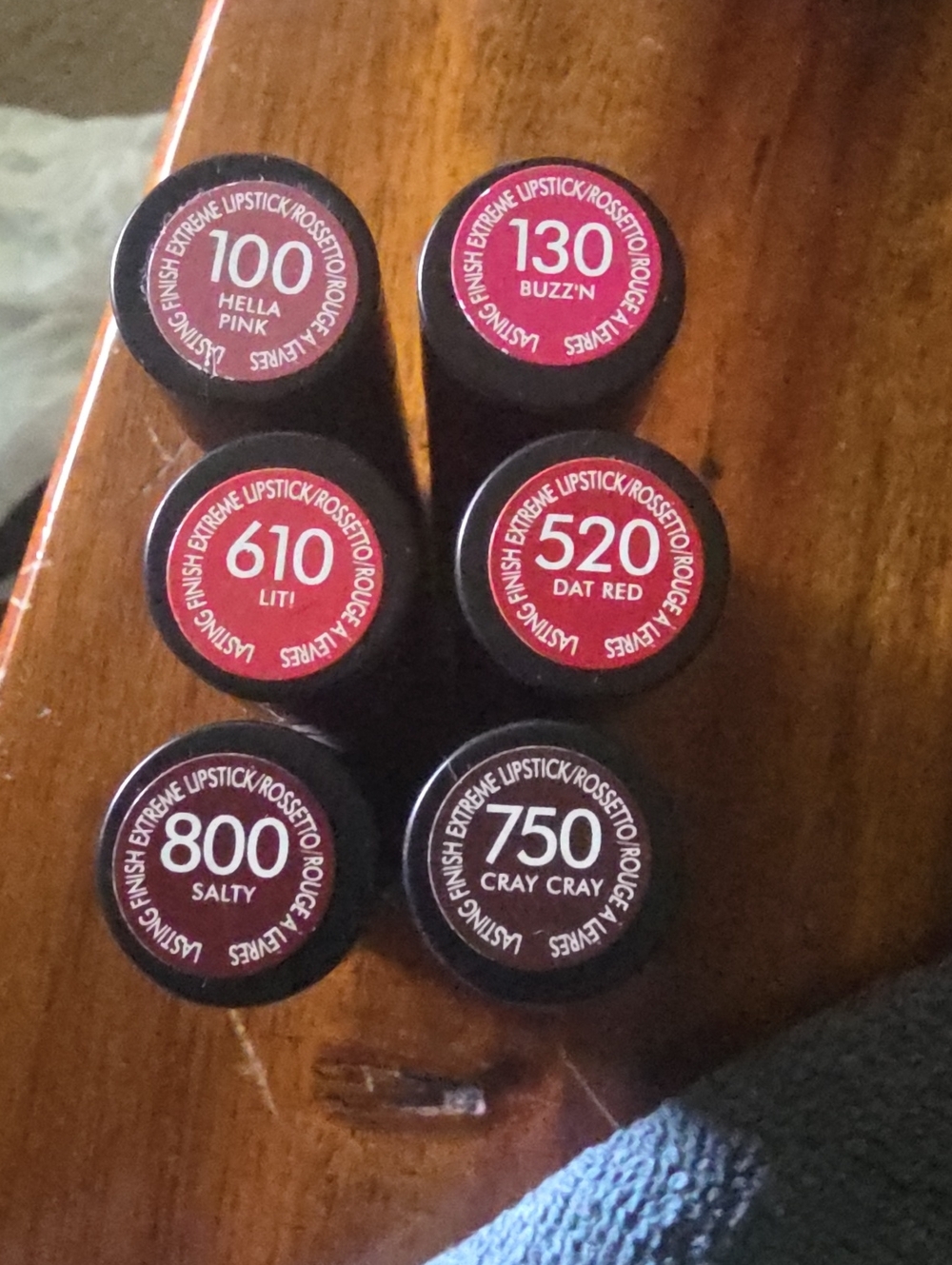 (6) Rimmel Lipstick Set New